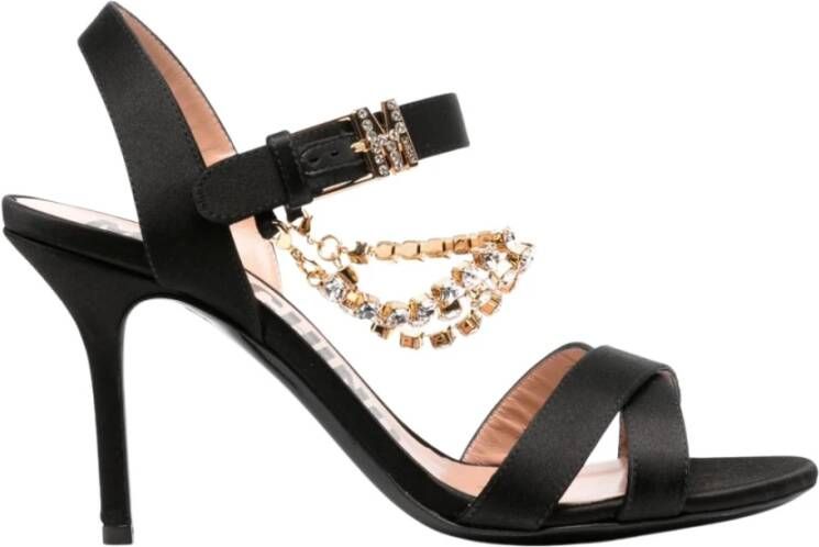 Moschino High Heel Sandals Zwart Dames