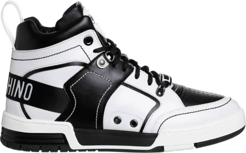 Moschino Stijlvolle Sneakers voor Heren Kevin40 Black Heren