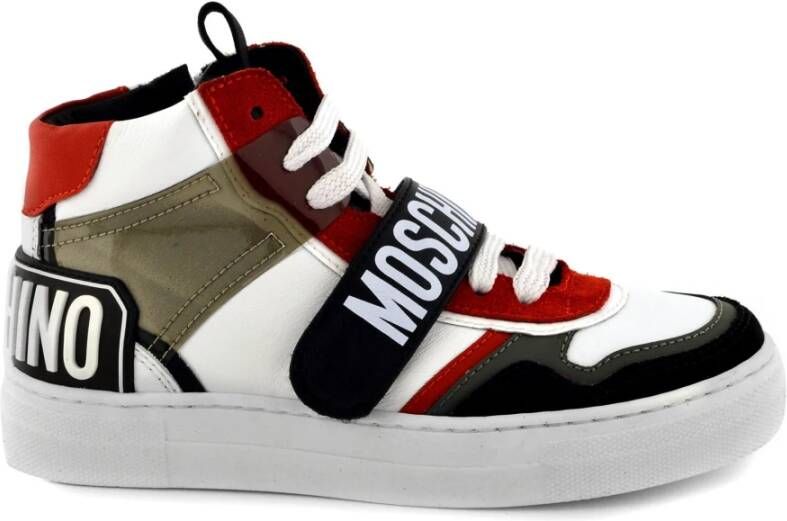 Moschino Hoge Sneakers Black Dames