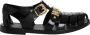 Moschino Platte sandalen Zwart Heren - Thumbnail 1