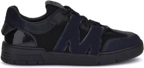 Moschino Leren en mesh sneakers