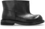 Moschino Leren enkellaarzen - Thumbnail 1