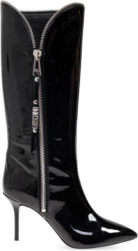 Moschino Pumps & high heels Zip in zwart