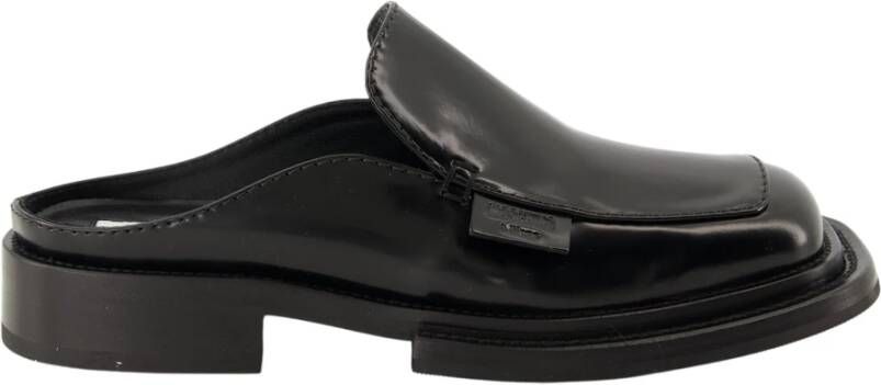 Moschino Leren Muiltjes Elegant en Comfortabel