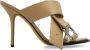 Moschino Leren muiltjes met hak Beige Dames - Thumbnail 1