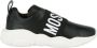 Moschino Logo Sneakers met elastische band Black Dames - Thumbnail 1
