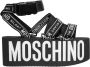 Moschino Logo Wedges Black Dames - Thumbnail 1