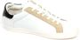 Moschino Love leren sneaker met strass details - Thumbnail 1