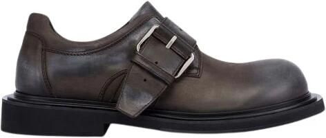 Moschino Aged Calfskin Derby Schoenen