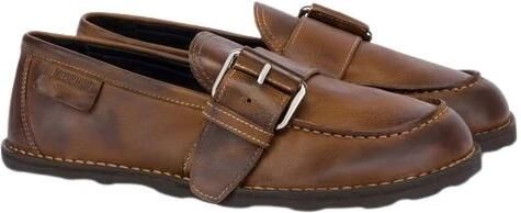 Moschino Aged Calfskin Loafers