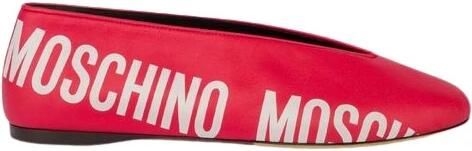 Moschino Ballerina's met Print en Kwastjes