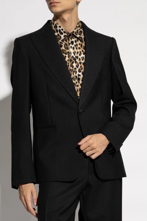 Moschino Blazer met gesloten revers