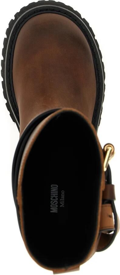 Moschino Boots Brick' Boots in bruin - Foto 2