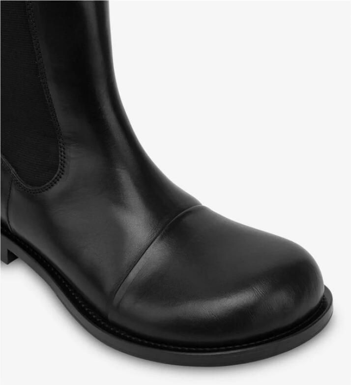Moschino Calfskin Beatles Enkellaarsjes - Foto 2