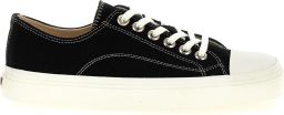 Moschino Low-Top Sneakers Canvas Sneakers in zwart