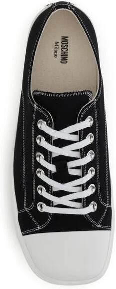 Moschino Cotton Low Top Sneakers - Foto 2