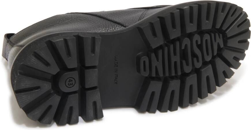 Moschino Leren schoenen van Black Heren - Foto 3