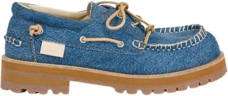 Moschino Denim Boot Loafers