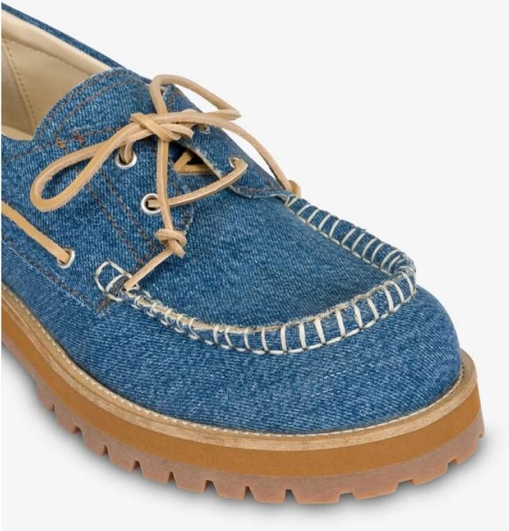 Moschino Denim Boot Loafers - Foto 4