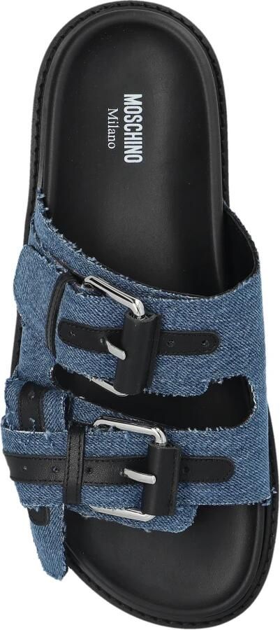 Love Moschino High Boot With Logo - Foto 4