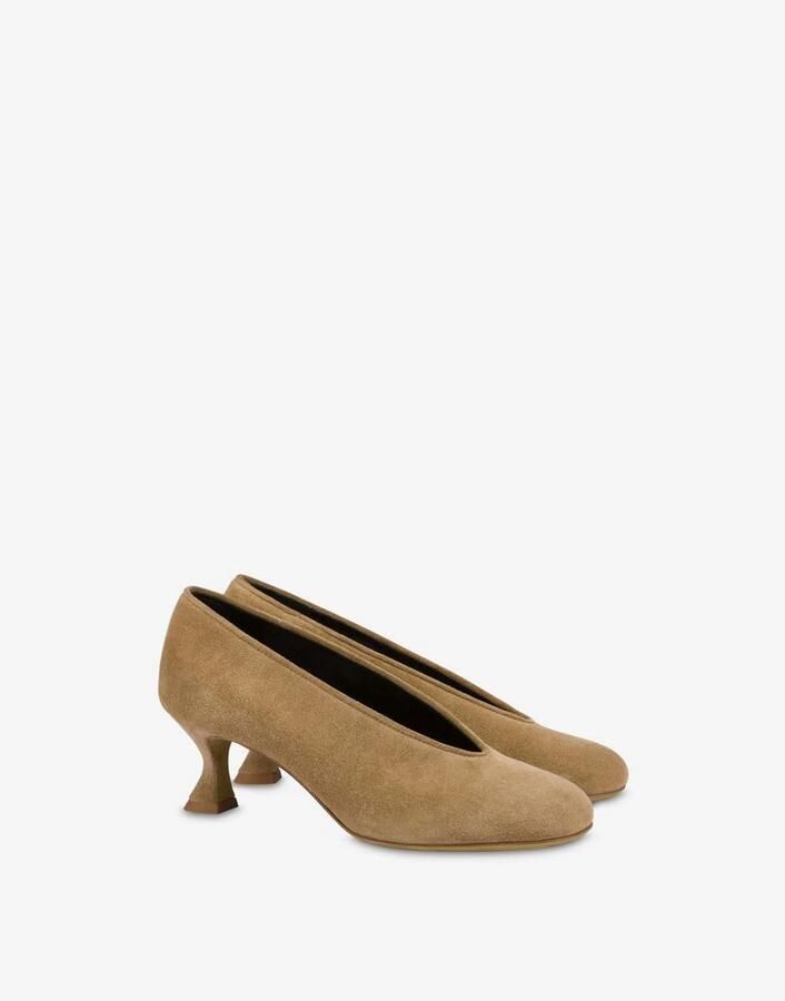Moschino Duck Suede Pumps - Foto 2