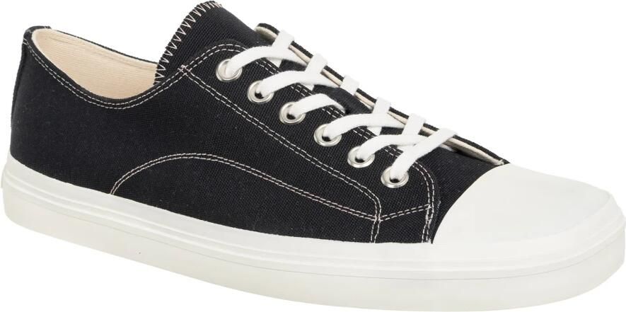 Moschino Effen Edge Sneakers met Vetersluiting