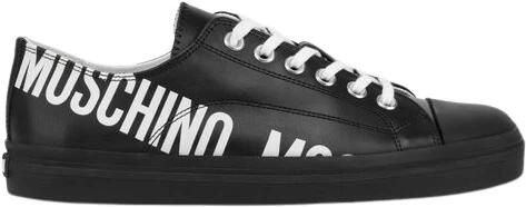Moschino Geprinte Kalfsleren Sneakers