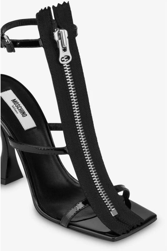 Moschino Hoge hakken sandalen van lakleer - Foto 2