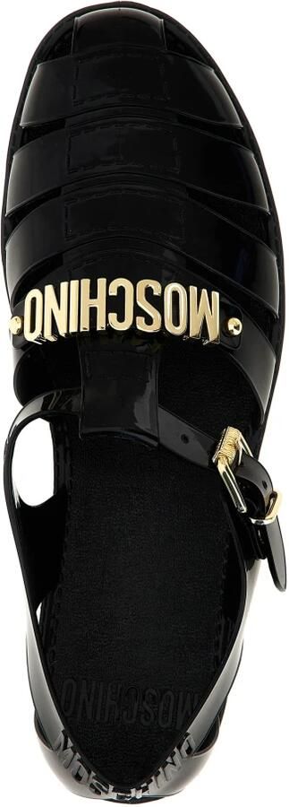 Moschino Jelly Sandalen met Lettering Logo - Foto 2