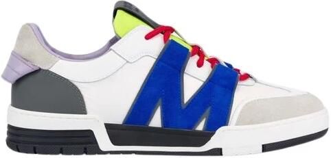 Moschino Kalfsleer en suède sneakers