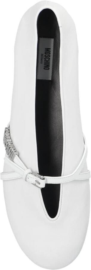 Moschino Leren Ballerina's - Foto 2