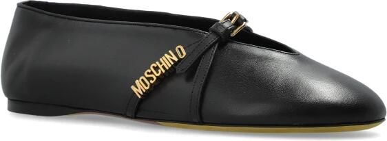 Moschino Leren ballerina's - Foto 5