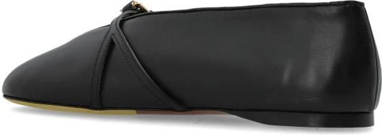 Moschino Leren ballerina's - Foto 6