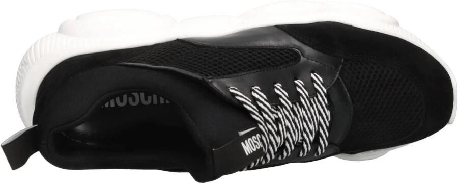 Moschino Leren en Stoffen Sneakers - Foto 5