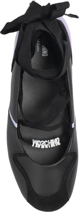 Moschino Leren Enkellaarsjes met Veters - Foto 2