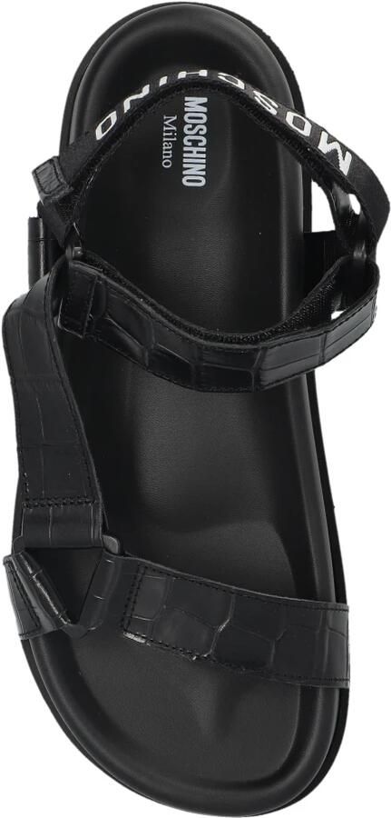 Moschino Leren Platform Sandalen - Foto 2