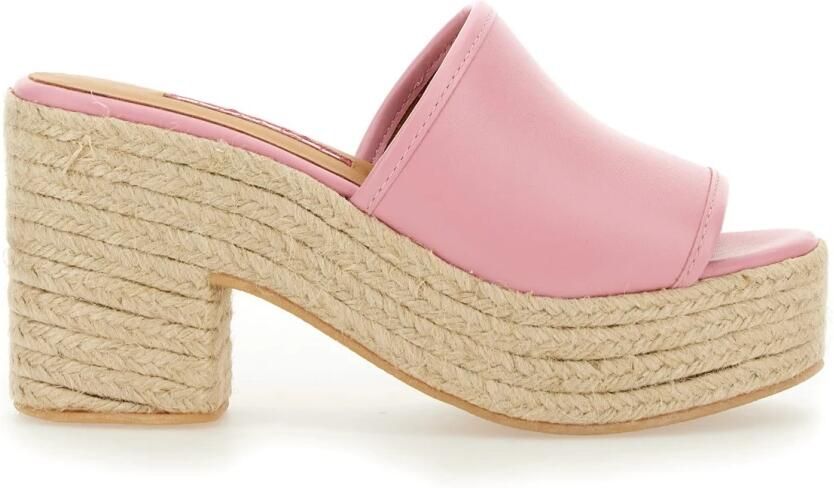 Moschino Leren sandaal