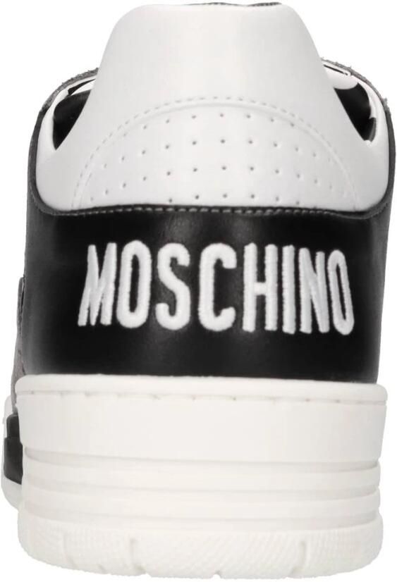 Moschino Suède Veterschoenen met Geborduurd Logo Multicolor Heren - Foto 3