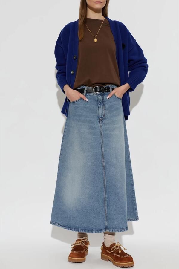 Moschino Loafers met suède en rijgstiksels - Foto 3