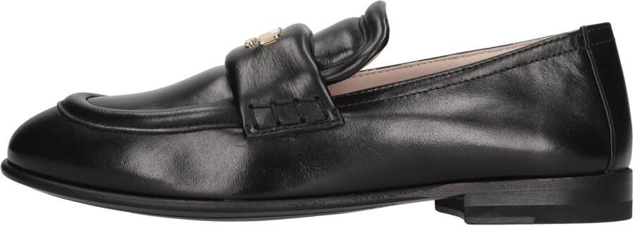 Moschino Logo Buckle Loafers