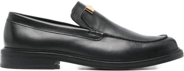 Moschino Logo leren loafers
