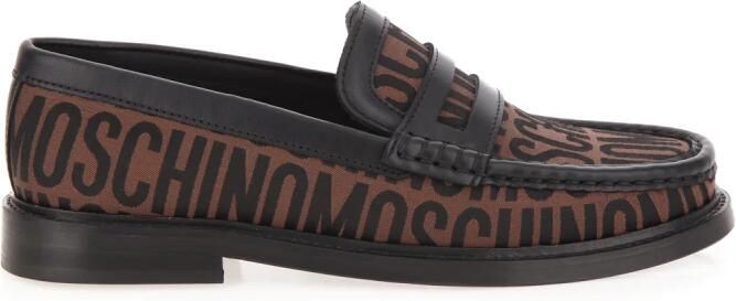 Moschino Logo Loafers