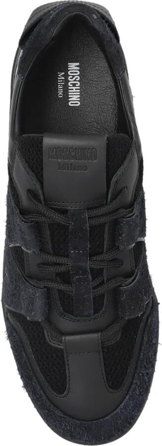 Moschino Mesh Kalfsleer en Suède Sneakers - Foto 2