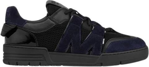 Moschino Mesh Kalfsleer en Suède Sneakers