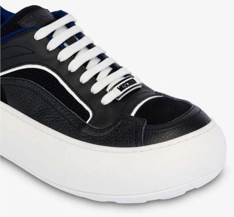 Moschino Mesh Kalfsleer en Suède Sneakers - Foto 2