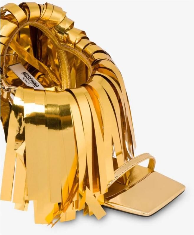 Moschino Mirror Effect Sandals - Foto 2