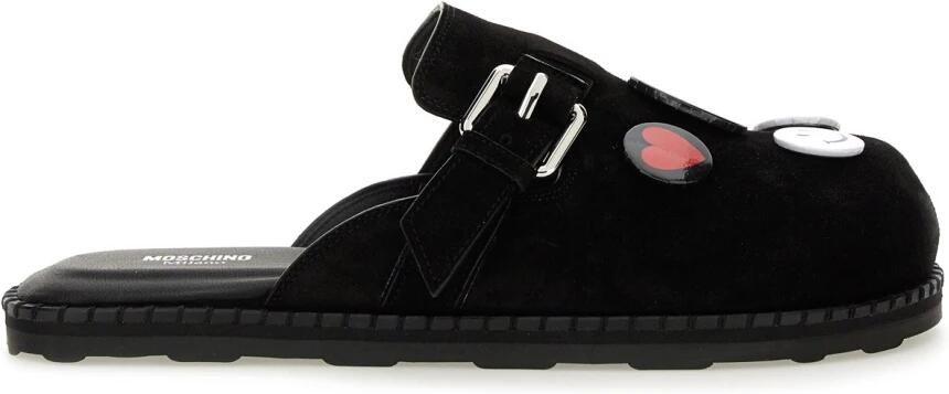 Moschino Mules met broche