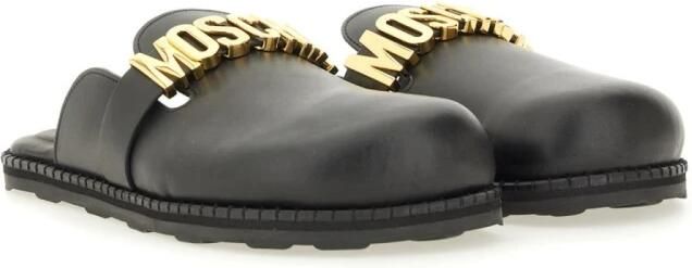 Moschino Sabot met logobekleding - Foto 3