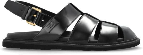 Moschino Sandalen van geborsteld kalfsleer Sportief