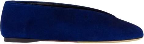 Moschino Suede Ballerina's